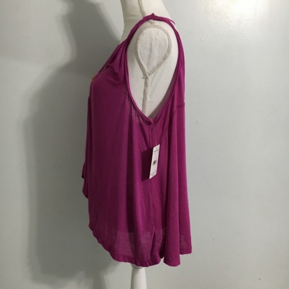 Free People New Vibes Beaded Tank Size XS - Picture 4 of 8